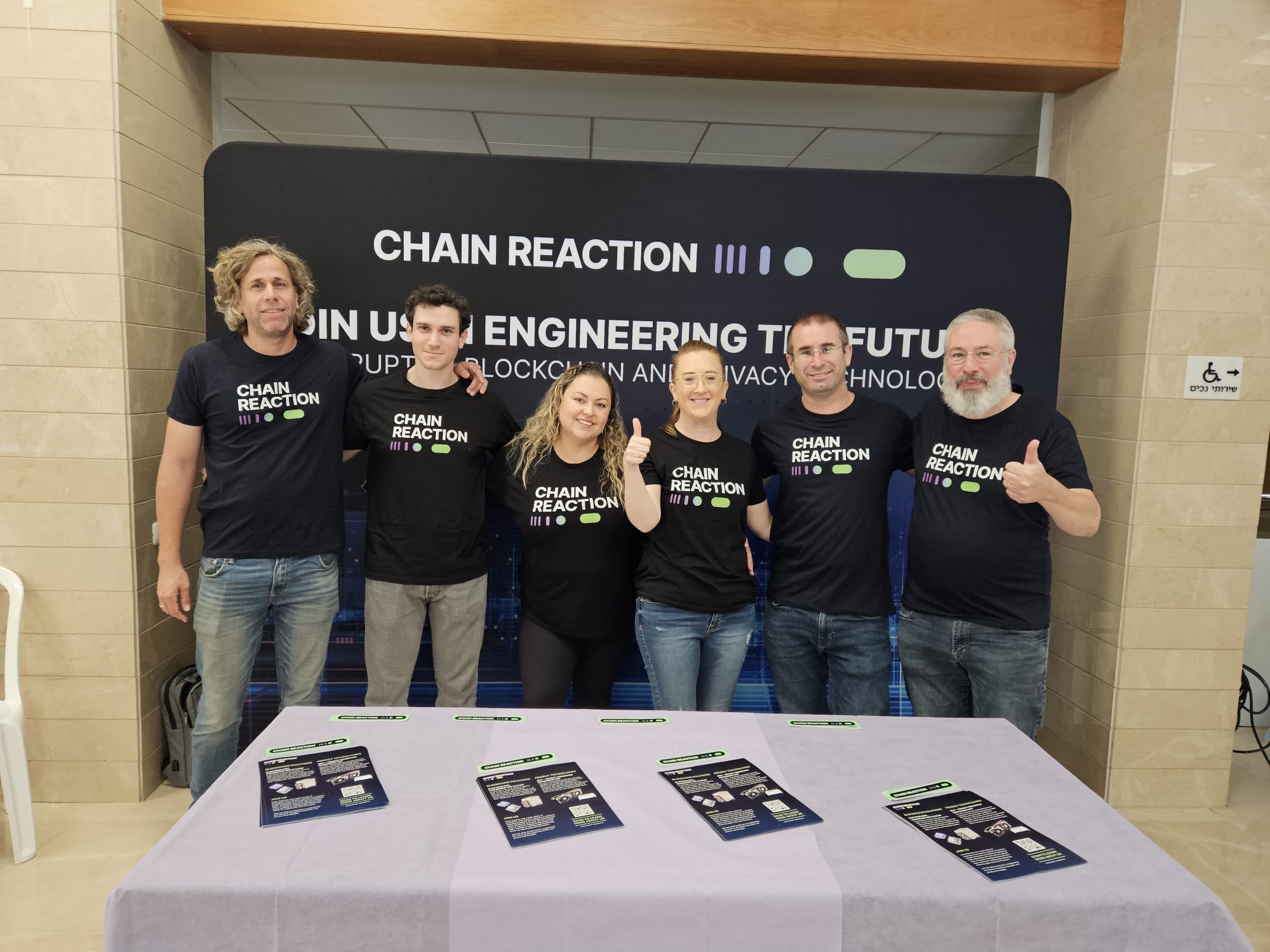 Student recruiting at the Technion (Israel)